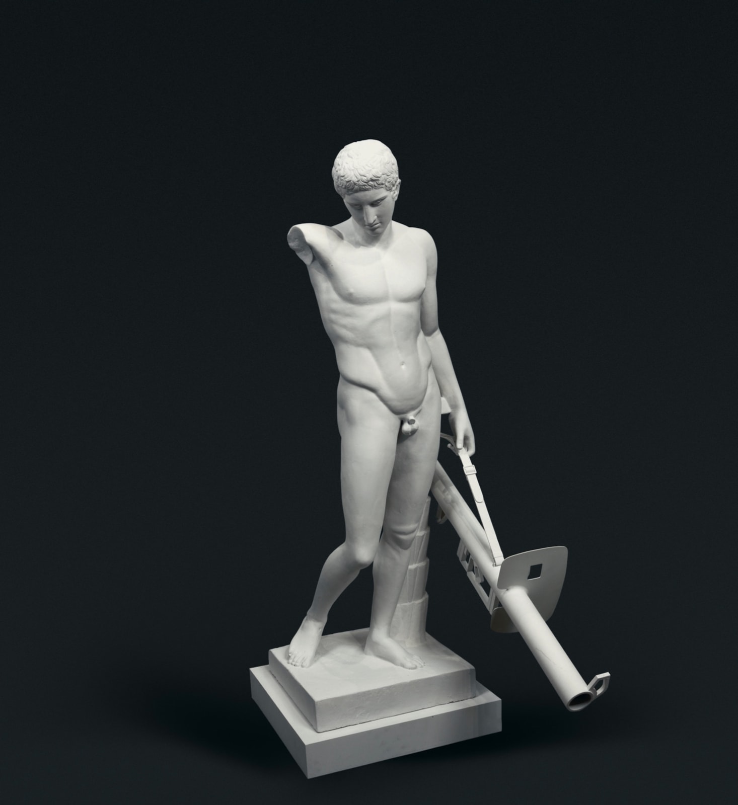 Ian Hamilton Finlay, Man With Panzerschreck, 1993