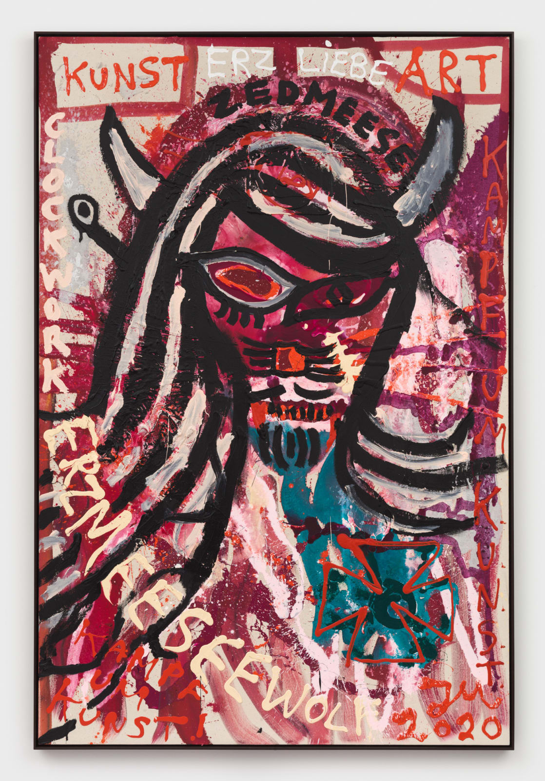 Jonathan Meese, KUNST: DER WELTRAUMFAHRERZ DE MEESI!, 2020