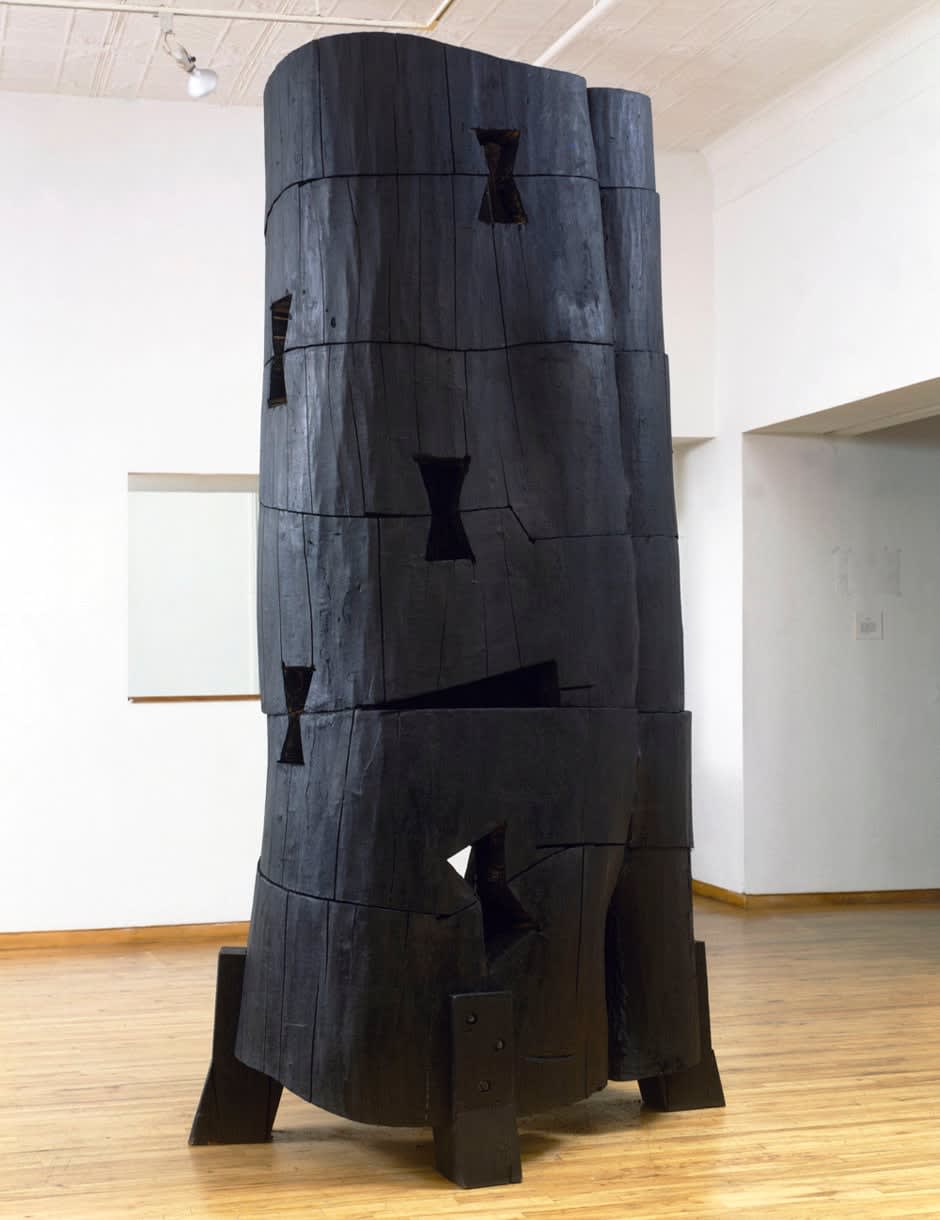 Mel Kendrick, Black Trunk, 1995