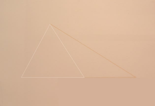 Fred Sandback, Untitled, 1990