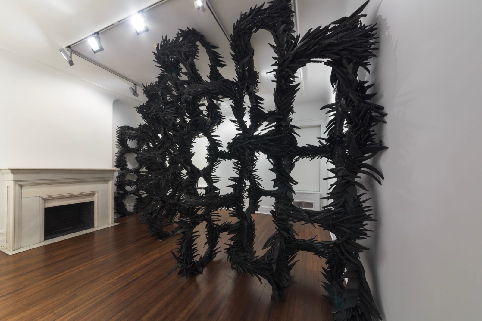 Chakaia Booker, Manipulating Fractions, 2004