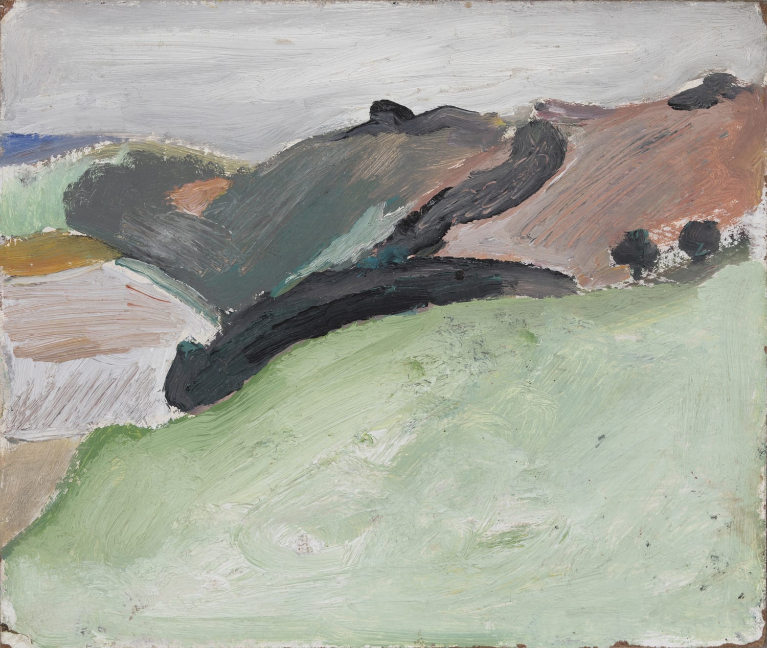 Romi Behrens, Pink Fields, 1992