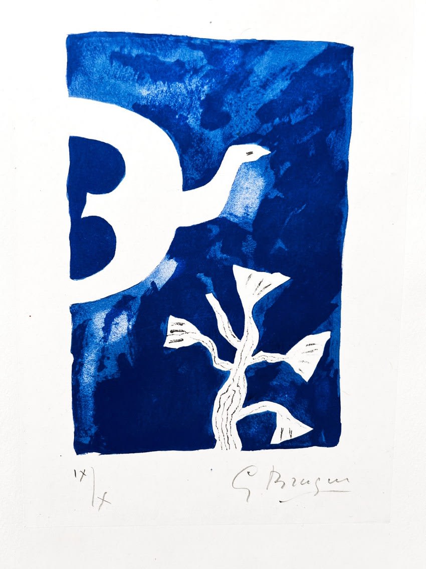 Georges Braque, Colombe, 1960