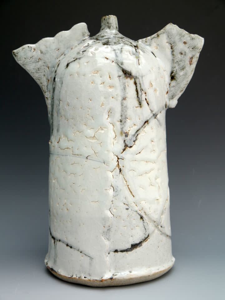 Jane Wheeler, Spring Rain Clematis Winged Bottle