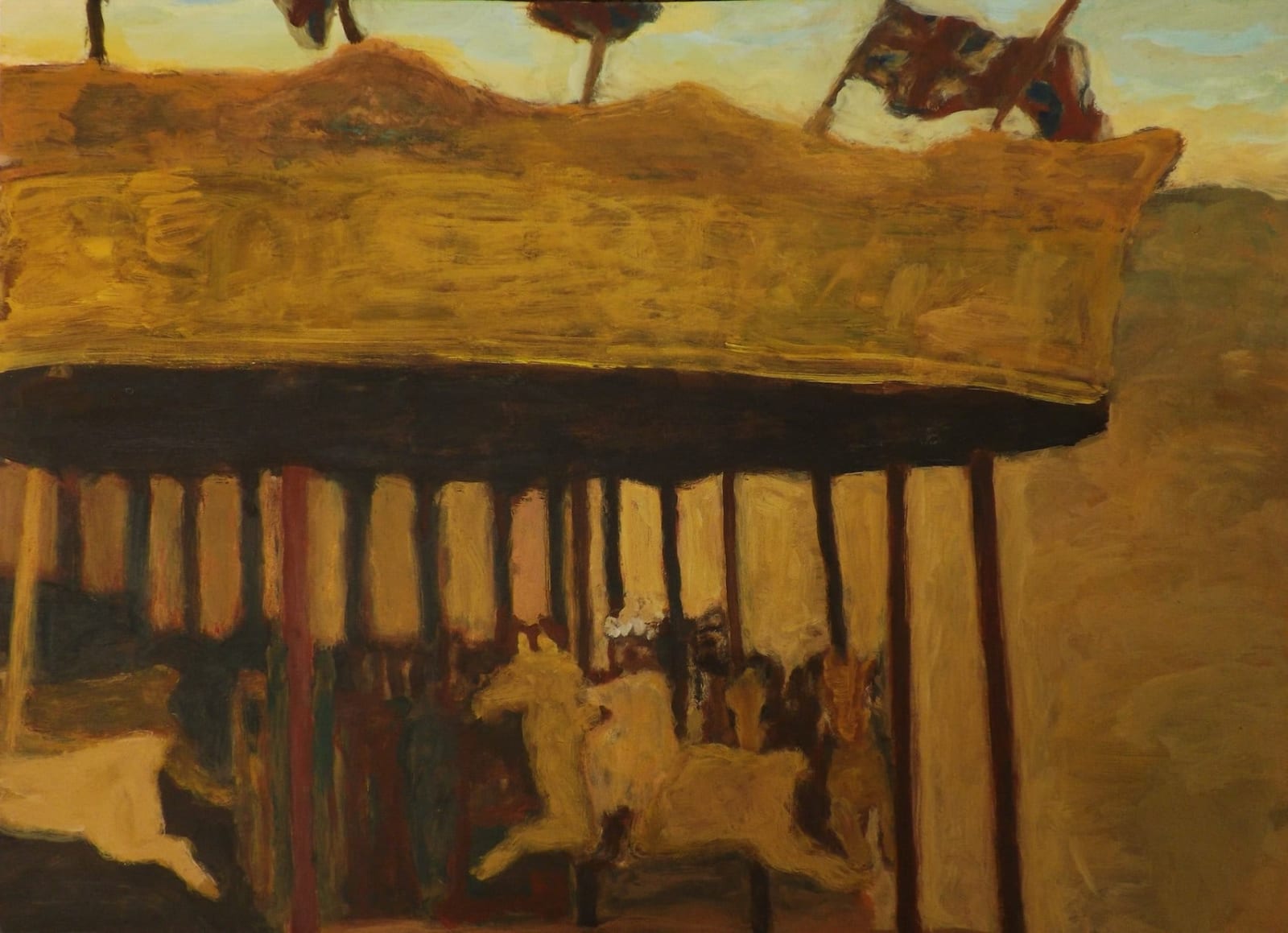 Bridget Moore NEAC RBA RWS, Round and Round