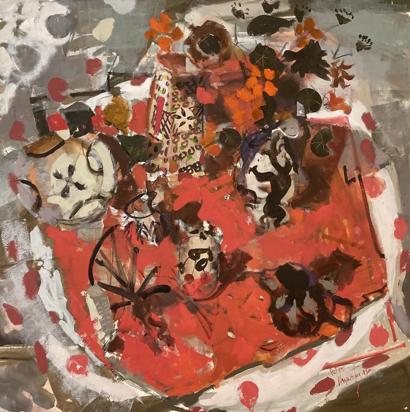 Peter Lloyd-Jones, Wemyss Ware with Cherries
