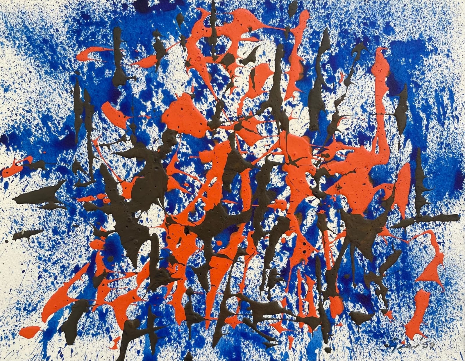 William Gear RA, Untitled VI, 1959