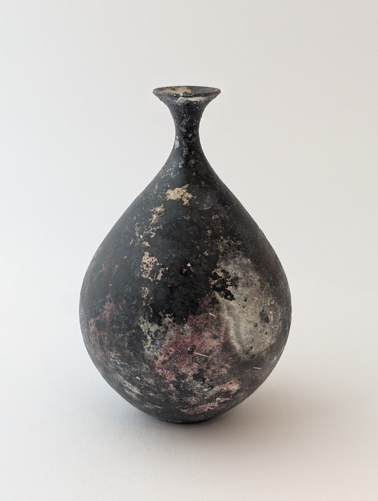 Kit Andrews, Small Pit-fired Bottle 5, 2024