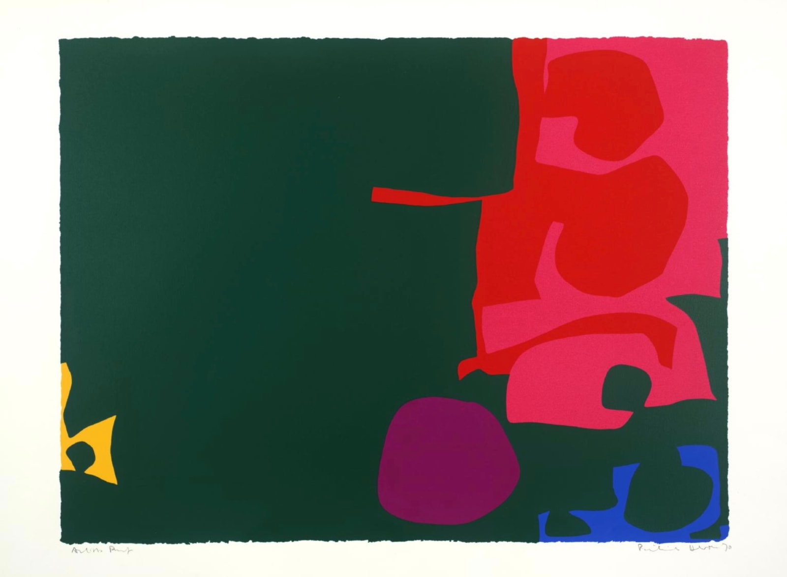 Patrick Heron, 59 x 81cm, 1973