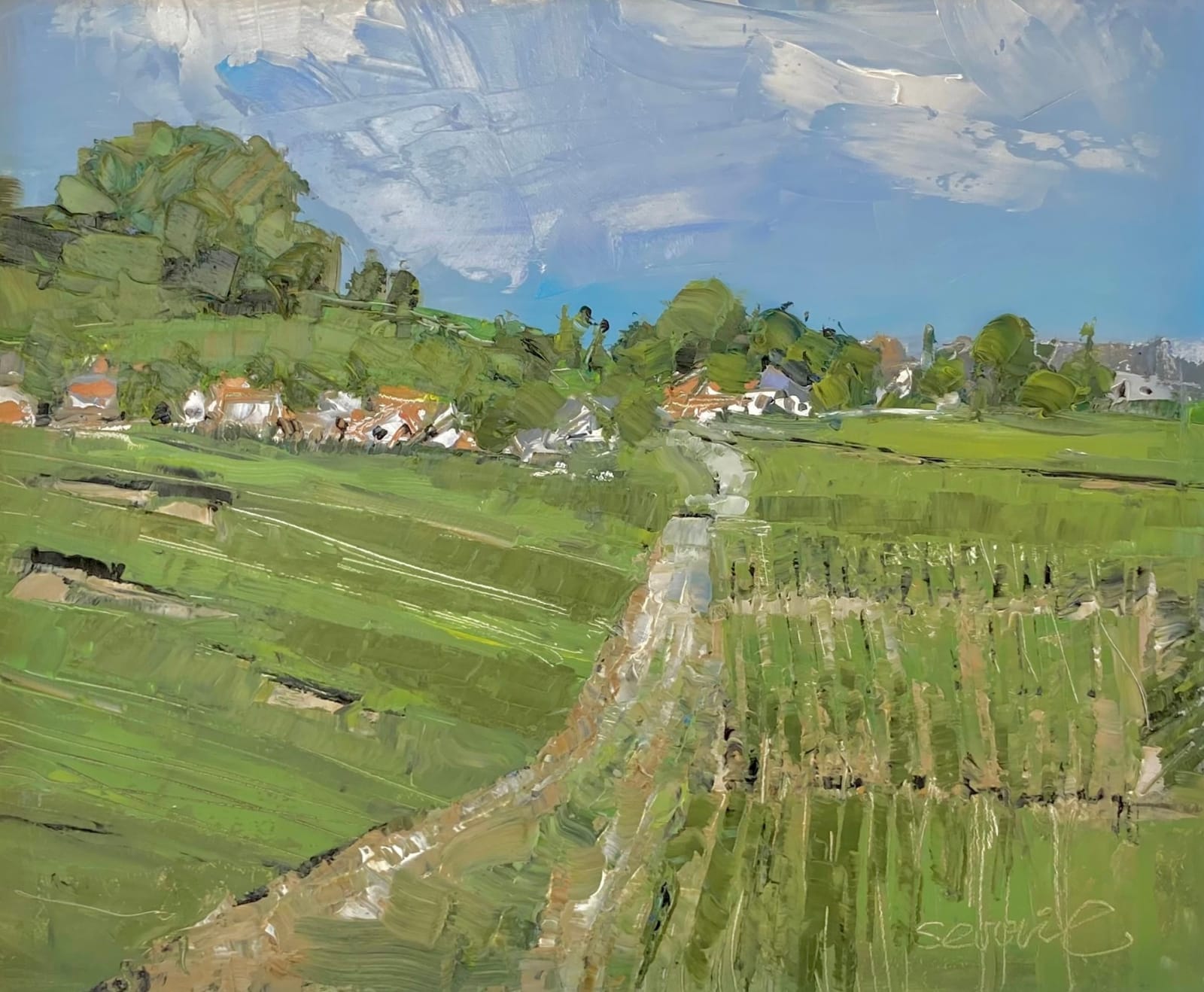 Mike Service, Cramant in September