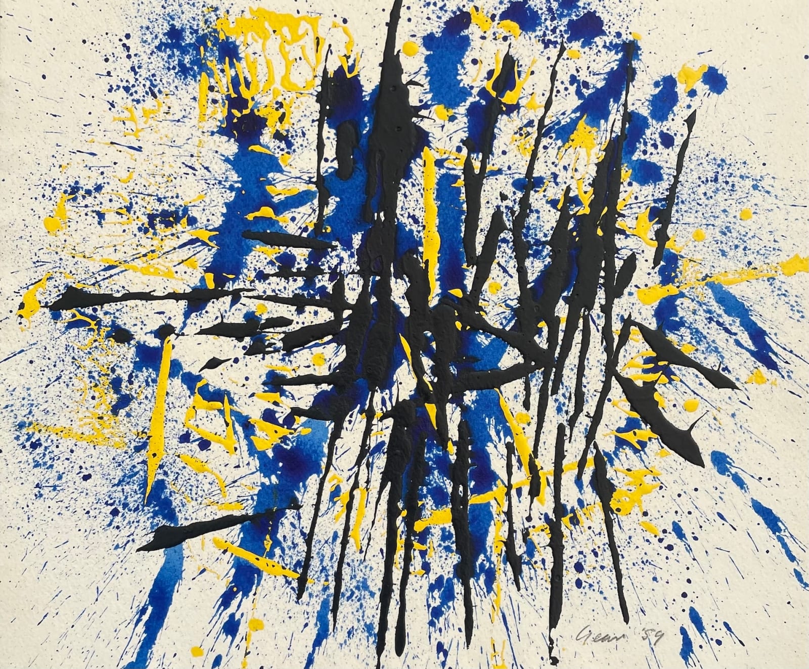 William Gear RA, Untitled VIII, 1959