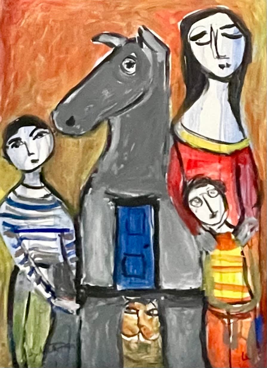 Lydia Corbett (née Sylvette David), The Blue Door