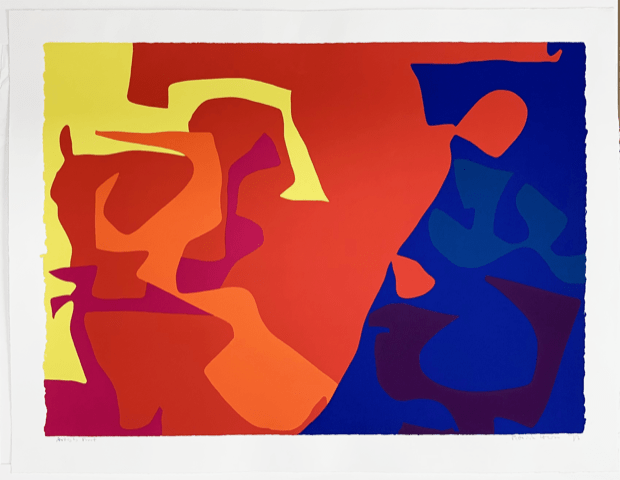 Patrick Heron, January 1973, Plate 5, 1973