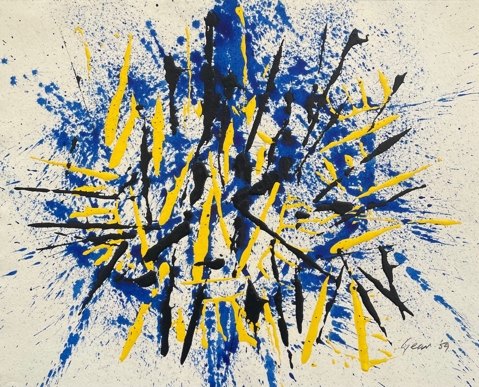 William Gear RA, Untitled III, 1959
