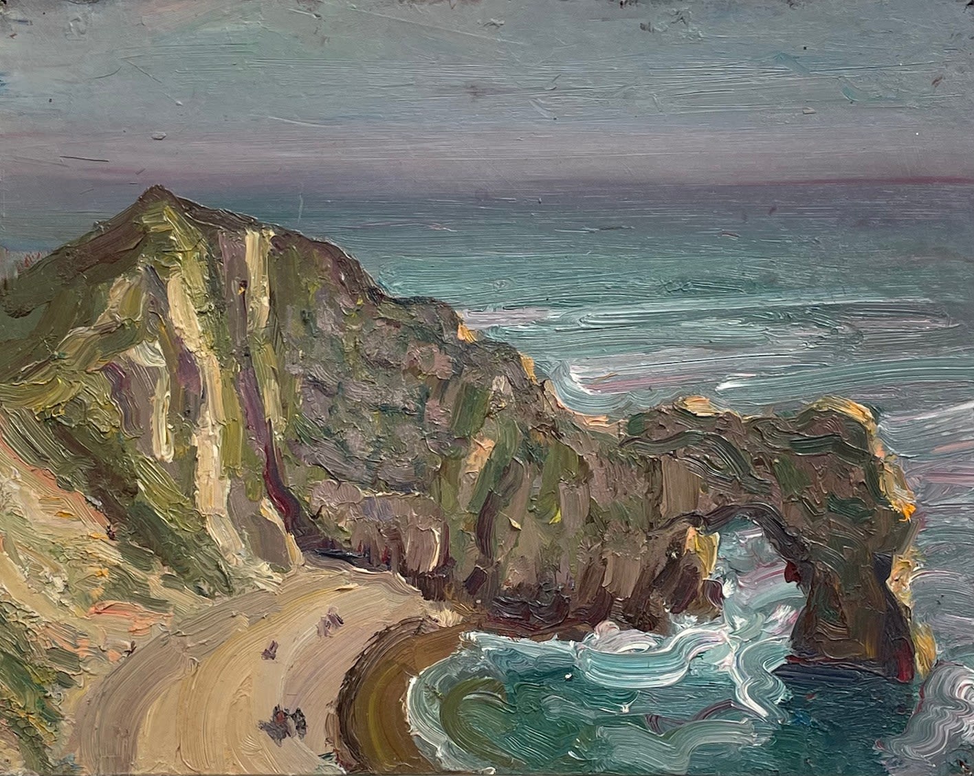 Lawrence Quigley, View of Durdle Door