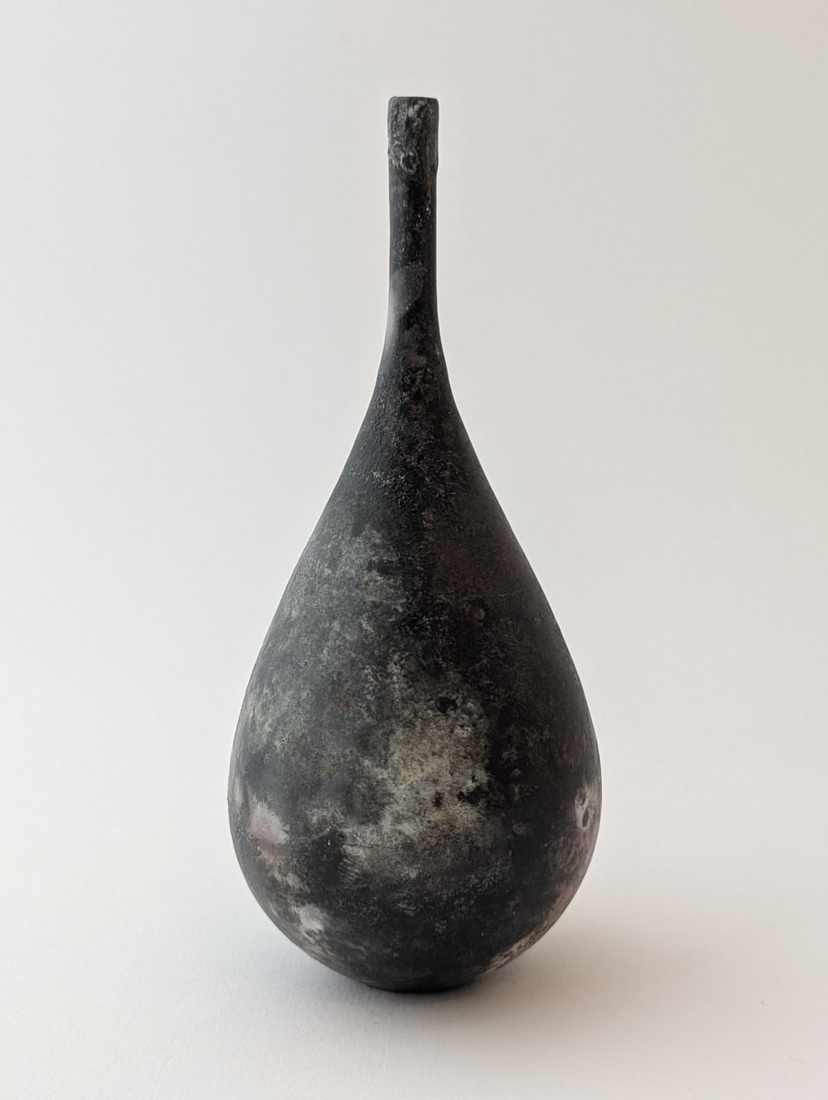 Kit Andrews, Small Pit-fired Bottle 7, 2024