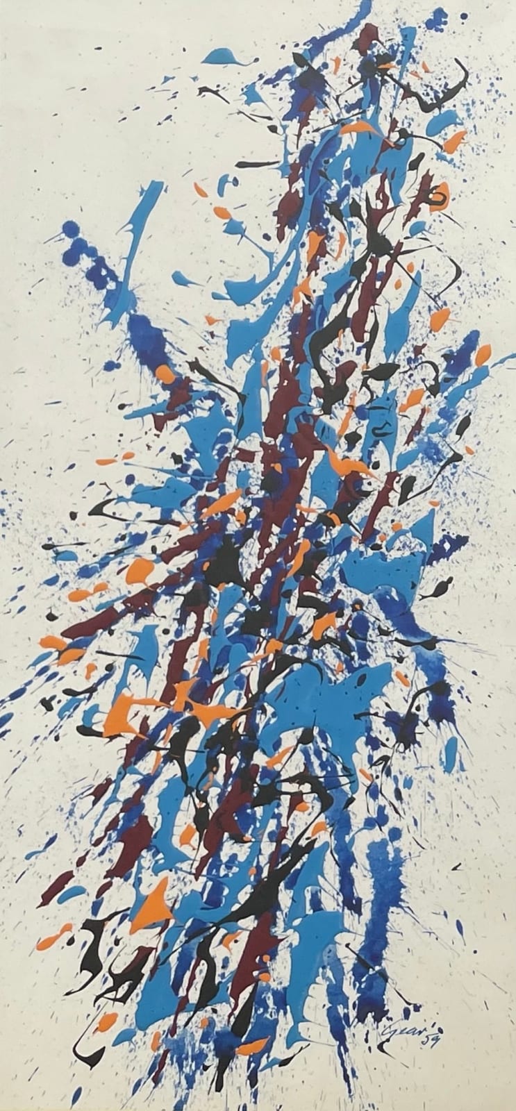 William Gear RA, Untitled I, 1959