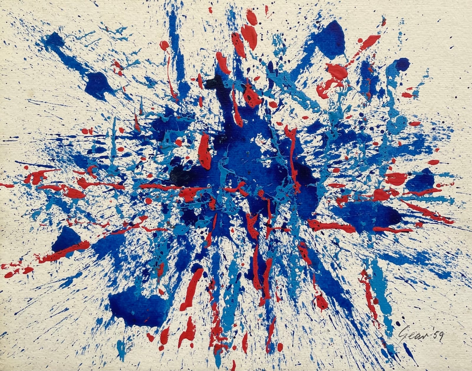 William Gear RA, Untitled V, 1959