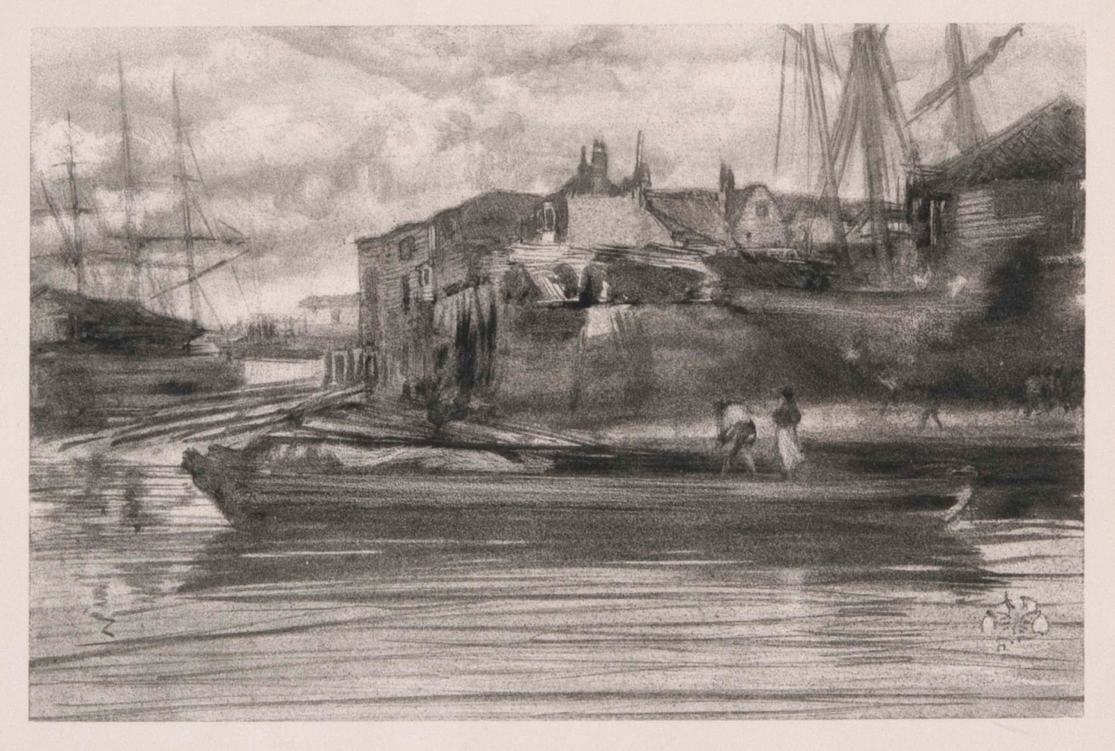 James McNeill Whistler, Limehouse, 1878