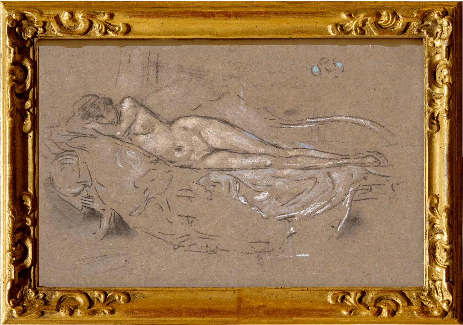 James McNeill Whistler, Nude Reclining, 1893-1900