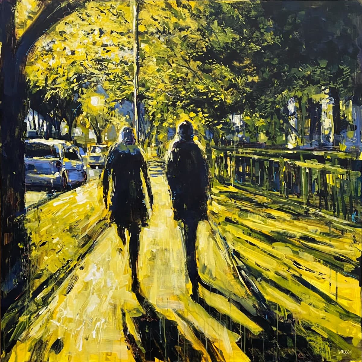 David Wilson, Right Beside You (After You), 2021