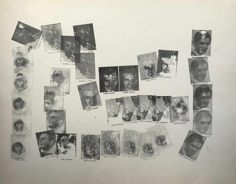 Andy Warhol, 7 Singers, 1962