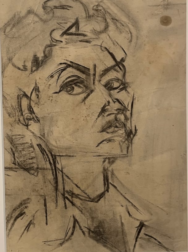 Mercedes Matter, Untitled (Self-Portrait)