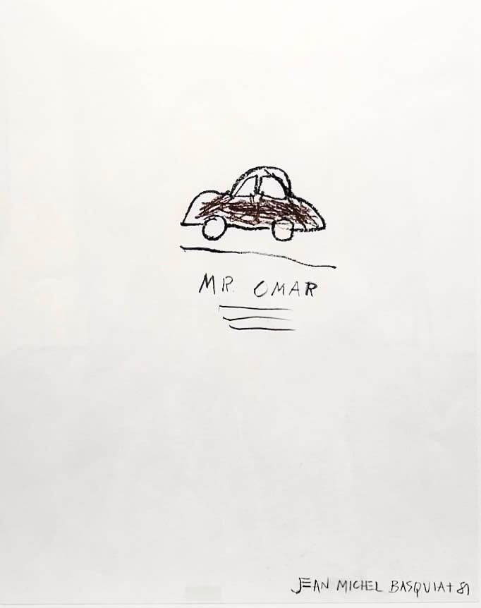 Jean-Michel Basquiat, Untitled (Mr. Omar), c. 1980