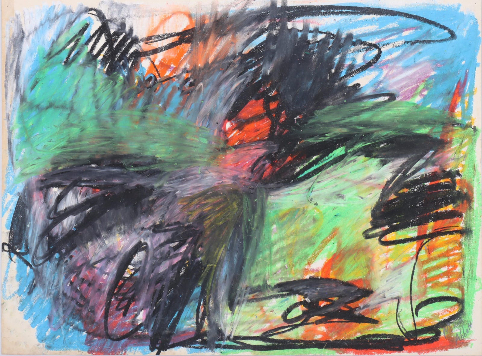 Mary Abbott, Untitled (Abstract), c. 1958