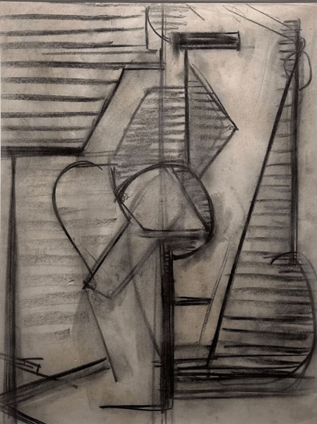 Mercedes Matter, Untitled (Nude Study), c. 1938