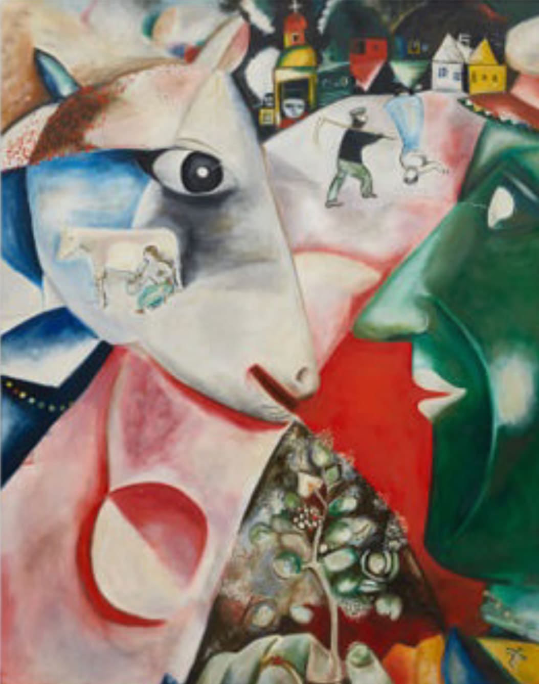 Mike Bidlo, Not Chagall, 1984