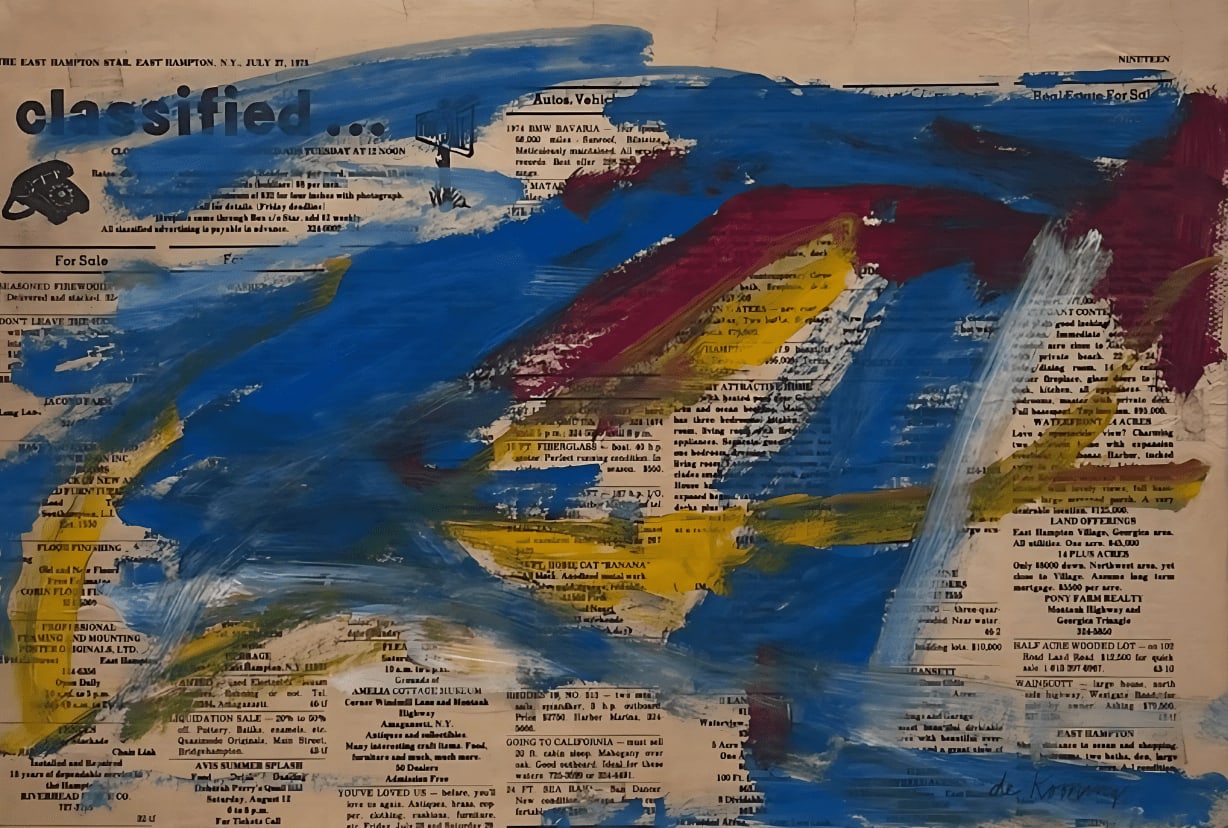 Willem de Kooning, Untitled, 1978