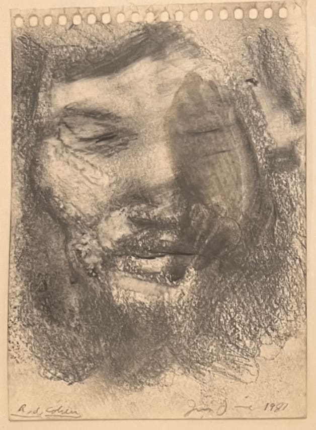 Jim Dine, R.D. Cohen, 1987