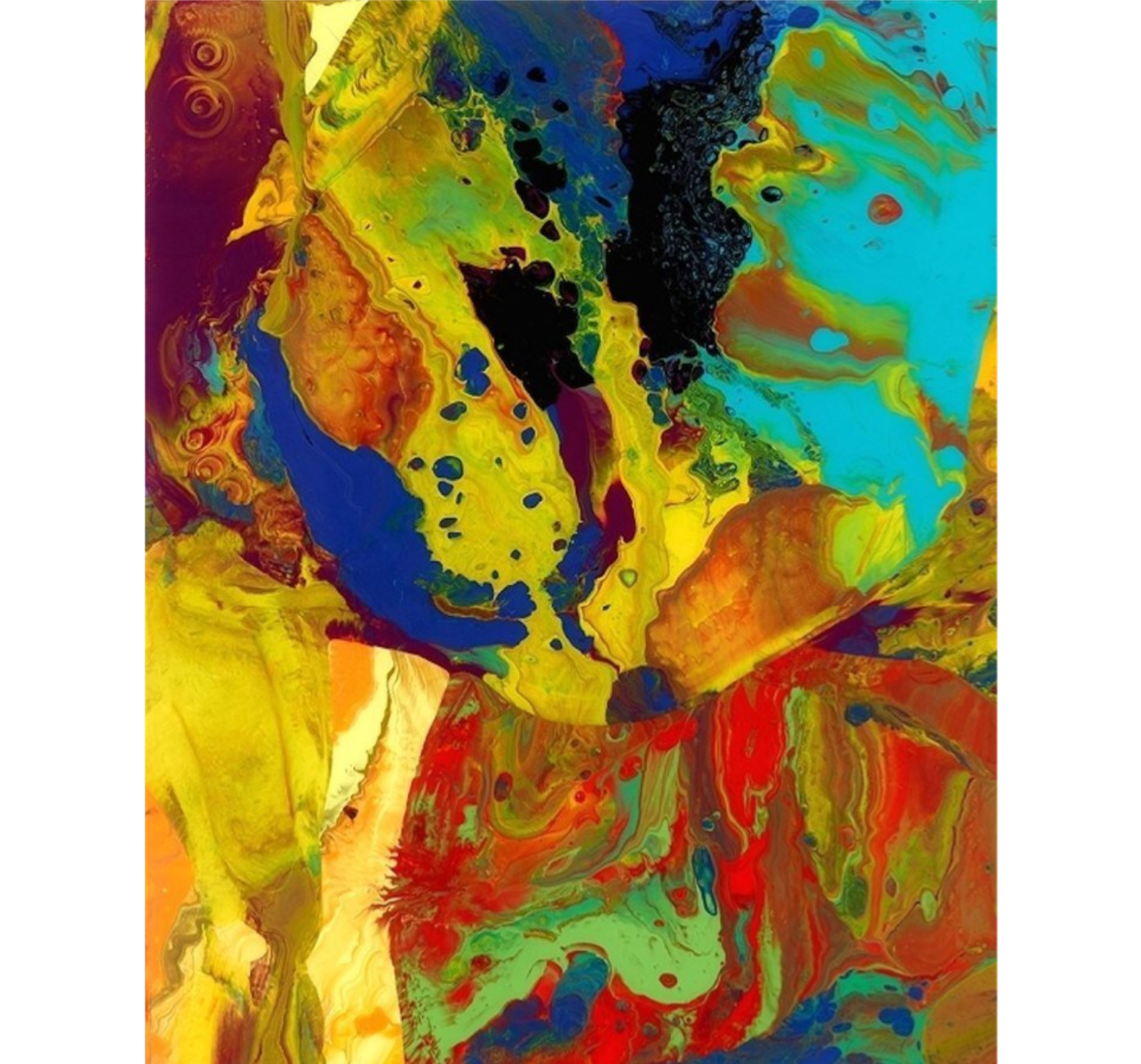 Gerhard Richter, Bagdad (P9), 2014