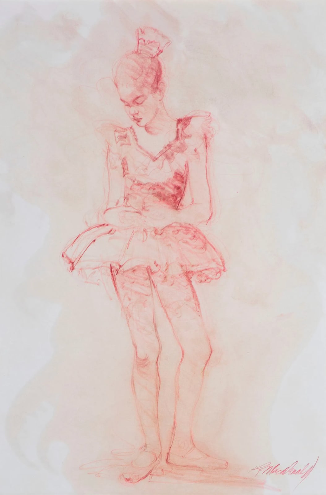 Richard MacDonald, Study for the Rose, 1995