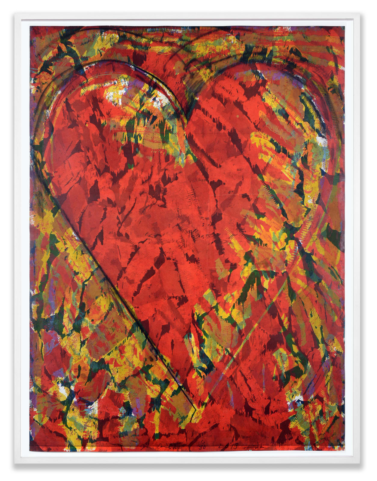 Jim Dine, The New Building, 2013