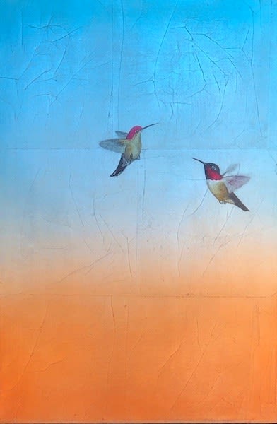 Carolyn Reynolds, Hummers Over Copper Horizon