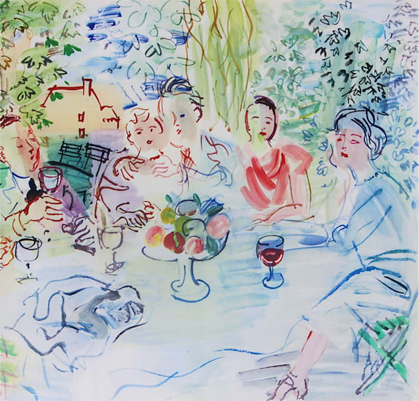 Raoul Dufy, Le Vin Contre l'Obesite, 1936