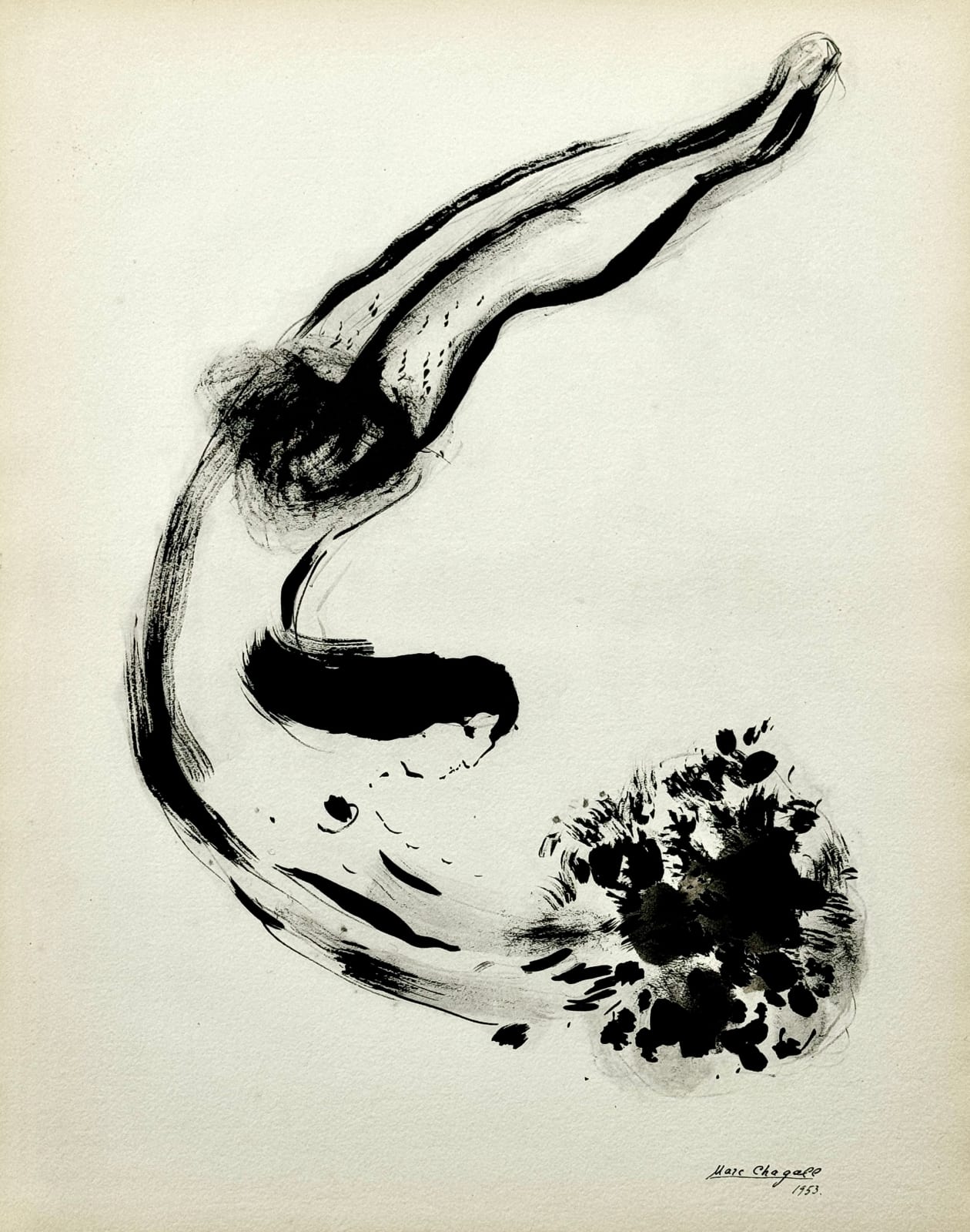 Marc Chagall, L'Offrende (The Offering) , 1958