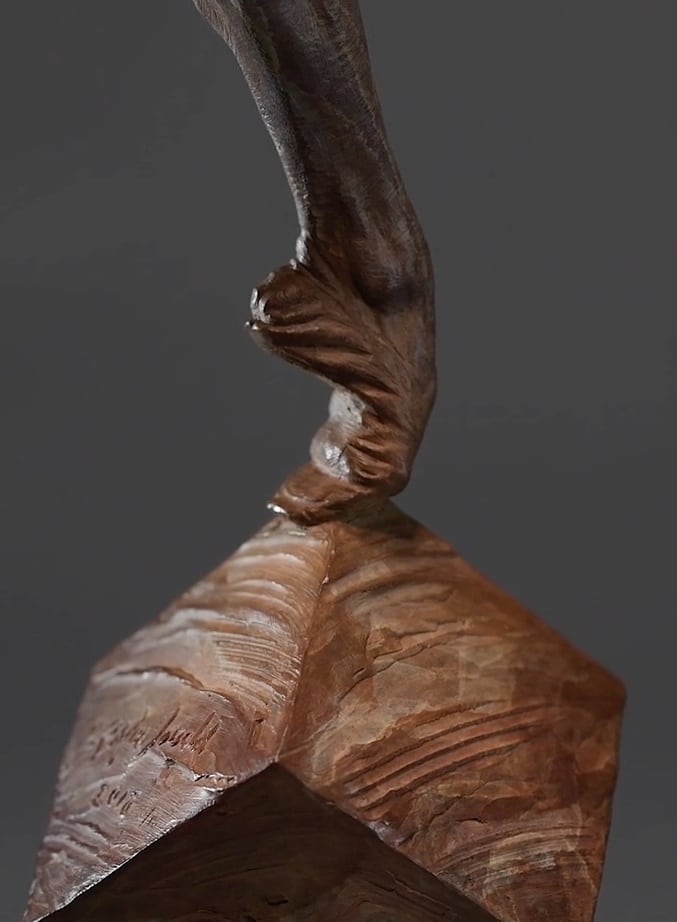 Richard MacDonald, Blind Courage, Atelier, 2019