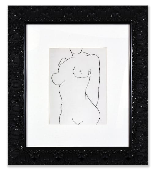 Henri Matisse, Female Nude Drawing from Verve (Front), 1949