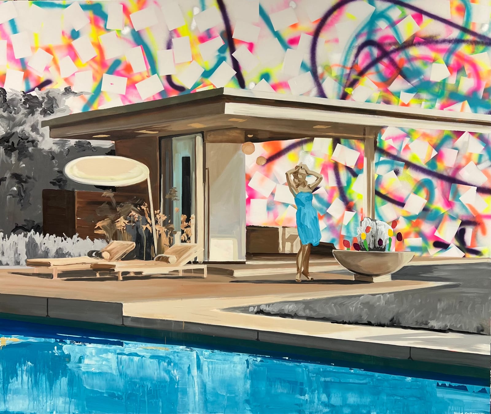 Daniel Maltzman, Pool Shoot, 2023