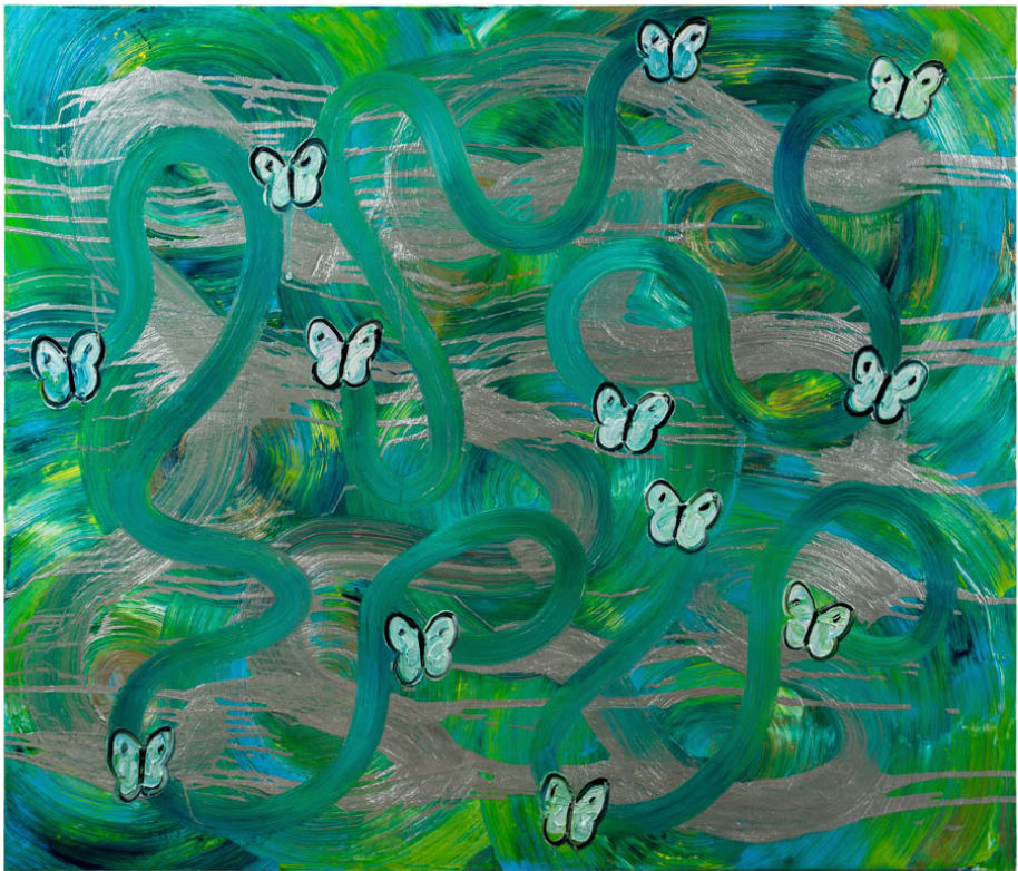 Hunt Slonem, Swoon Song, 2023