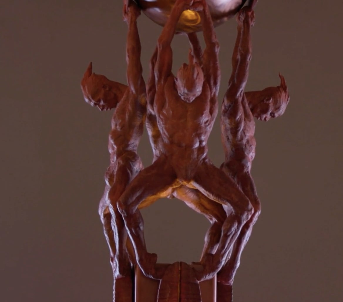 Richard MacDonald, Spirit, Red, 2019