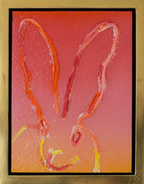 Hunt Slonem, Gradient Bunny, 2018