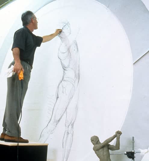 Richard MacDonald, Anatomy of Golf I-V, Atelier, Platinum, 2022