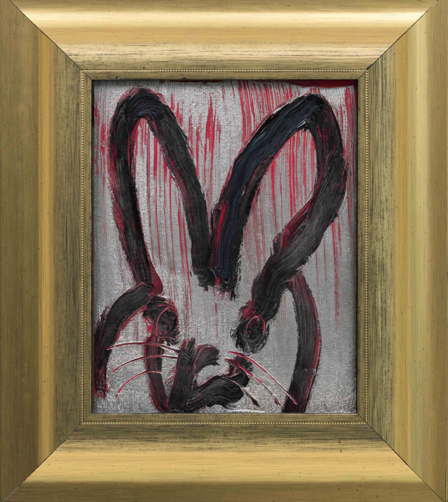 Hunt Slonem, Straited, 2022