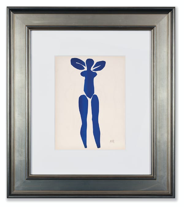 Henri Matisse, Standing Blue Nude, 1952