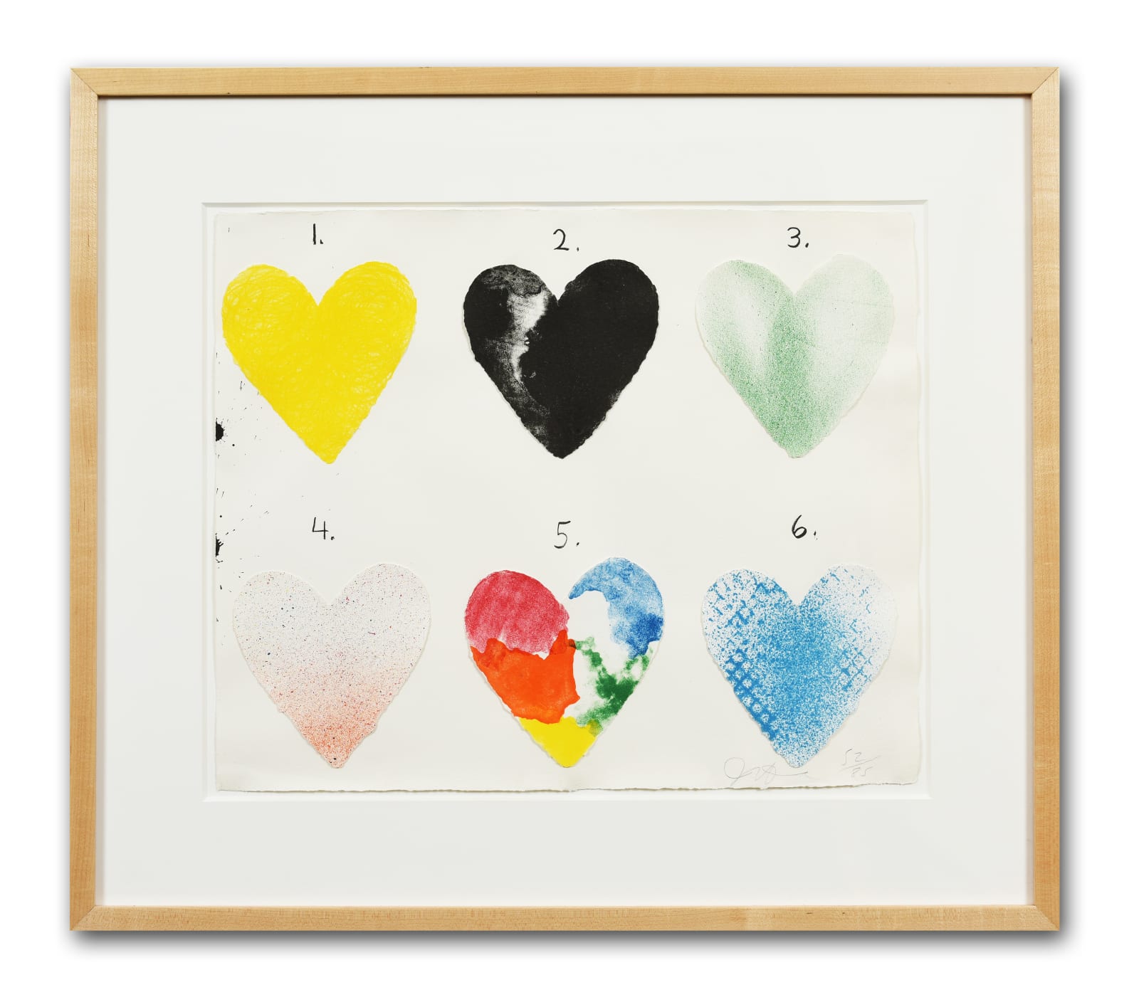 Jim Dine, Dutch Hearts, 1970