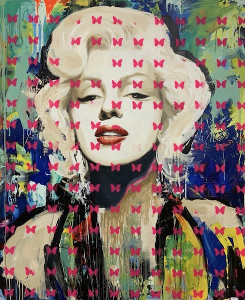 Daniel Maltzman, Butterfly Marilyn, 2020
